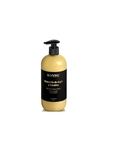 SOIVRE MASCARILLA NUTRITIVA ARGAN Y KERATINA 1 ENVASE 500 ml