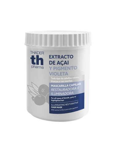 TH MASCARILLA DE PIGMENTOS VIOLETA CABELLOS BLANCOS, MECHAS 700 ML