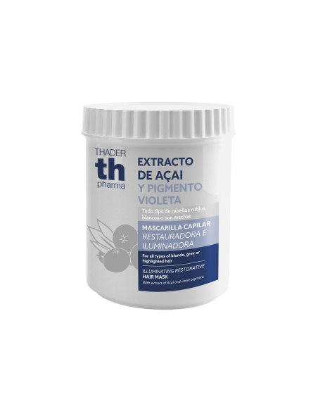 TH MASCARILLA DE PIGMENTOS VIOLETA CABELLOS BLANCOS, MECHAS 700 ML