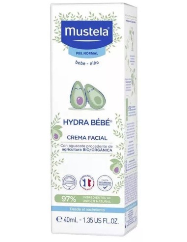 HYDRA BEBE CREMA FACIAL 1 TUBO 40 ml