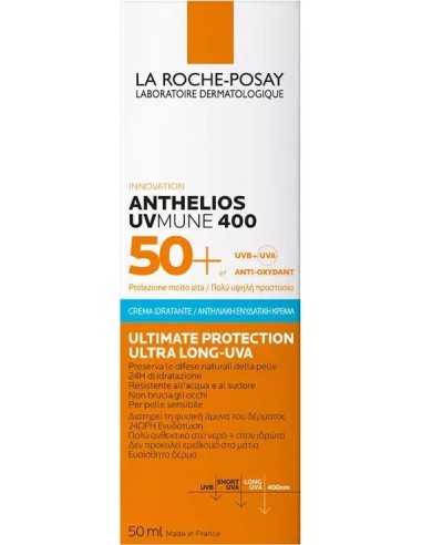 ANTHELIOS CREMA HIDRATANTE SPF 50+ 1 BOTE 50 ml