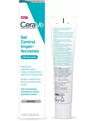 CERAVE GEL CONTROL IMPERFECCIONES 1 TUBO 40 ml