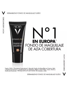 DERMABLEND FONDO DE MAQUILLAJE CORRECTOR VICHY COSMETICA CORRECTORA 1 ENVASE 30 ml COLOR 35 SAND 2