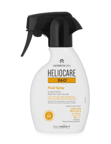 HELIOCARE 360 FLUID PROTECTOR SOLAR SPRAY SPF 50 1 ENVASE 250 ml