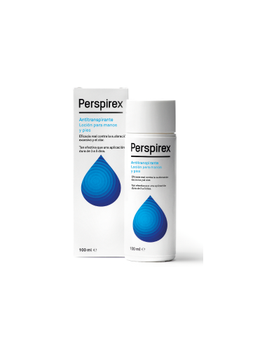 PERSPIREX LOCION ANTITRANPIRANTE PIES Y MANOS 1 ENVASE 100 ml