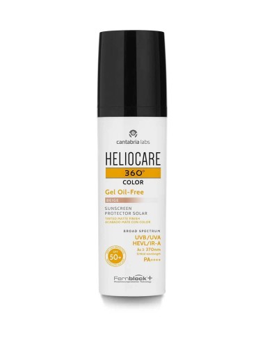 HELIOCARE 360 SPF 50+ COLOR GEL OIL-FREE PROTECTOR SOLAR 1 ENVASE 50 ml COLOR BRONZE