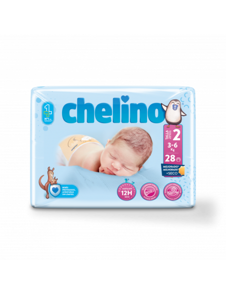 PAAL INFANTIL CHELINO TALLA 2 3 - 6 kg 28 PAALES