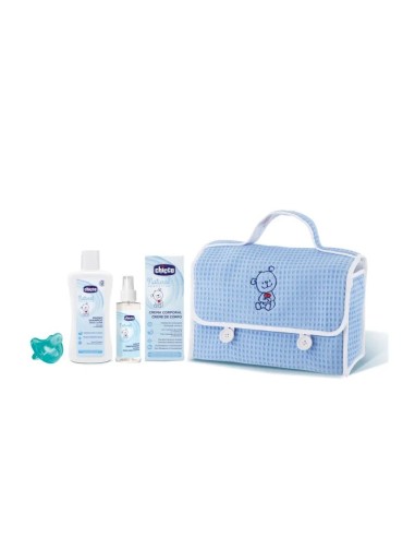 SET PIQUE AZUL CHICCO