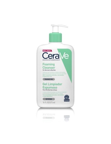 CERAVE GEL LIMPIADOR ESPUMOSO 1 ENVASE 236 ml