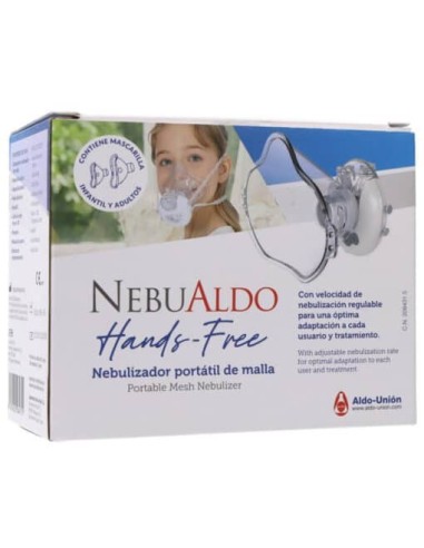 NEBULIZADOR PORTATIL DE MALLA NEBUALDO HANDS FREE 1 UNIDAD