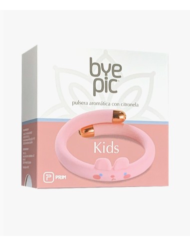 PULSERA BYE PIC KIDS ROSA- CONEJO