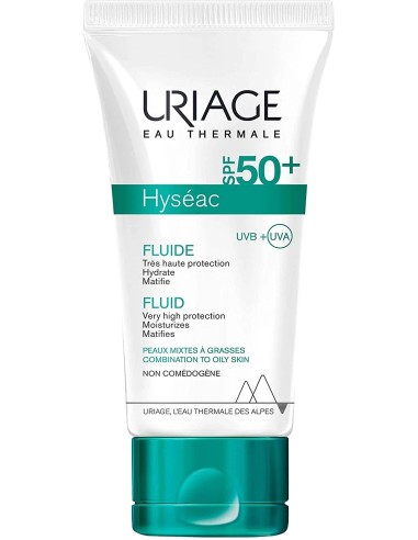 HYSEAC SOLAR SPF 50 FLUIDO SOLAR URIAGE 1 ENVASE 50 ml