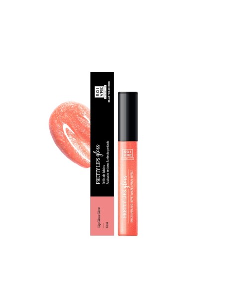 SOIVRE COSMETICS PRETTY LIPS GLOSS 1 ENVASE 5 ml COLOR CORAL