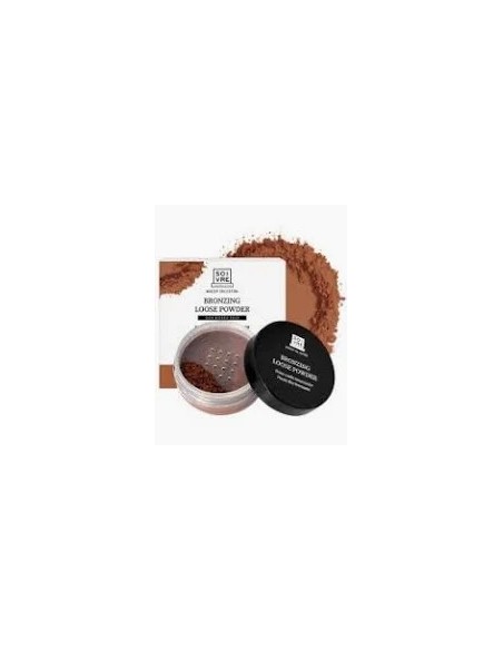 SOIVRE COSMETICS POLVO SUELTO BRONCEADOR 1 ENVASE 12 g COLOR MEDIO OSCURO