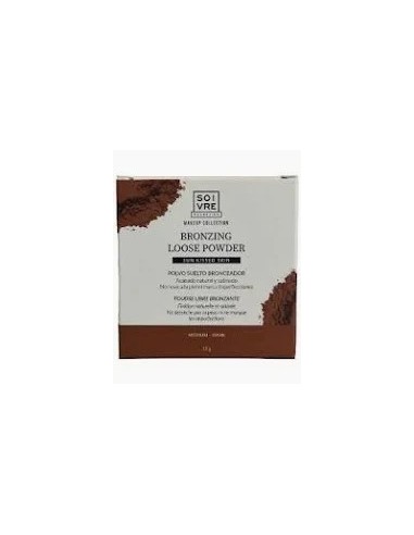 SOIVRE COSMETICS POLVO SUELTO BRONCEADOR 1 ENVASE 12 g COLOR MEDIO OSCURO
