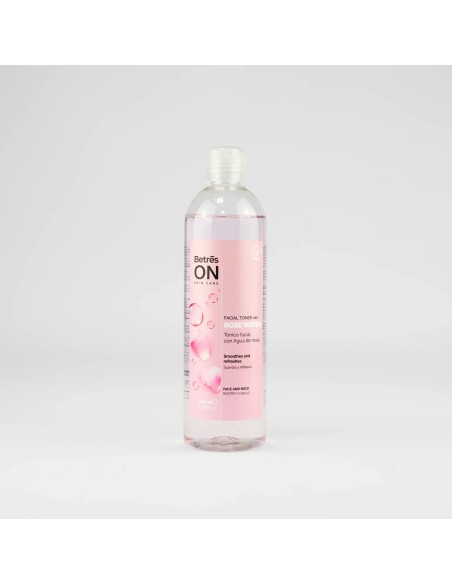 TONICO FACIAL CON AGUA DE ROSAS 380ML BETRES ON