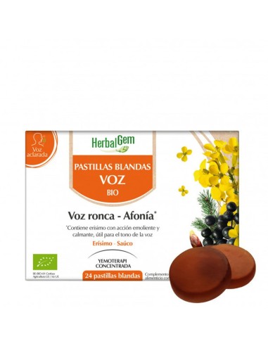 PASTILLAS BLANDAS VOZ BIO 24 G