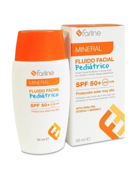 FLUIDO FACIAL PEDIATRICO SPF 50+ FARLINE 50ML