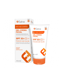 GEL-CREMA FACIAL CON COLOR SPF50 FARLINE 50ML