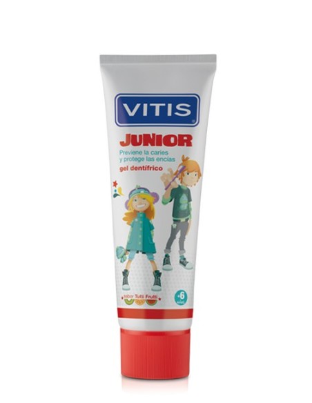 VITIS JUNIOR GEL DENTRIFICO 75ml.