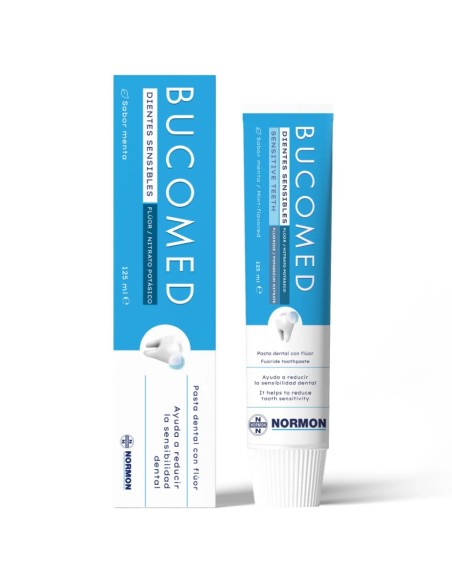 BUCOMED  PASTA DENTAL DIENTES SENSIBLES 125ml.