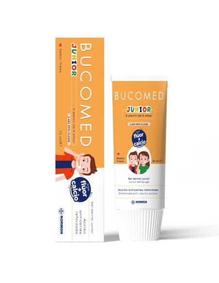 BUCOMED JUNIOR PASTA DENTAL 75 ml.