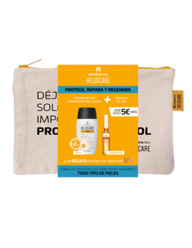 HELIOCARE WATER GEL + 10 AMPOLLAS 10ml.